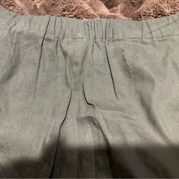 J. Jill Linen Stretch Pants in Olive - Picture 6 of 8